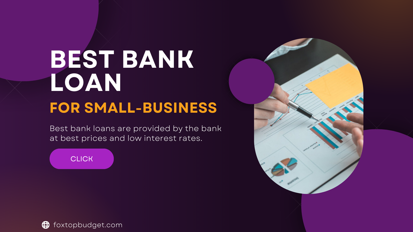 Best bank loans for small business.